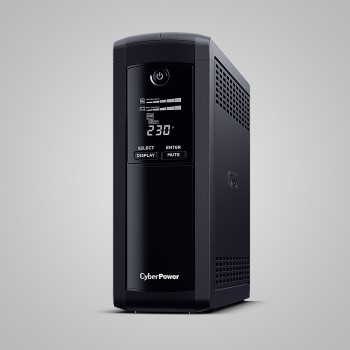 CyberPower VP1200ELCD-FR (Γαλλική Πρίζα) UPS Line-Interactive 1200VA 720W με 4 Schuko Πρίζες