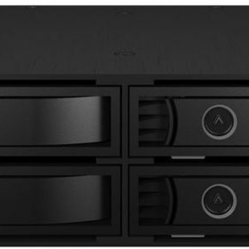 Icy Box Backplane For 5.25-Inch Bay Μαύρο (IB-2242U2K)