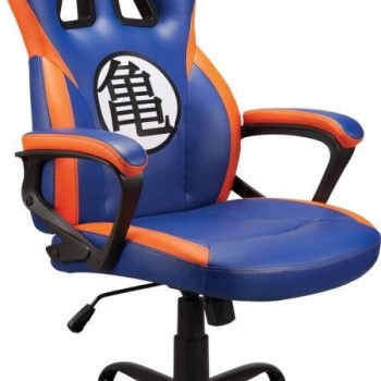 Subsonic Dragon Ball Z Καρέκλα Gaming Δερματίνης με Ρυθμιζόμενα Μπράτσα Μπλε