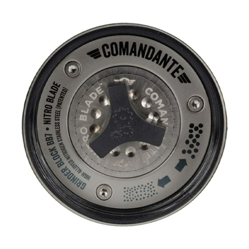 Comandante C40 MK4 Nitro Χειροκίνητος Μύλος Άλεσης Καφέ Black
