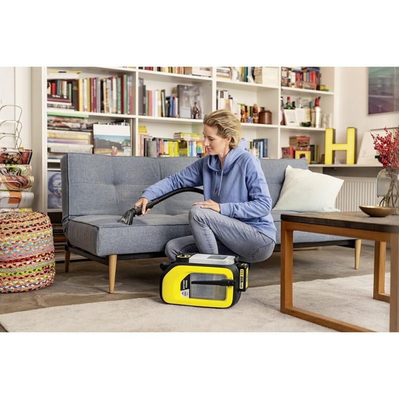 Karcher SE 3-18 Compact Battery Set Επαναφορτιζόμενη Σκούπα Υγρών / Στερεών με Πλαστικό Κάδο 1.7lt