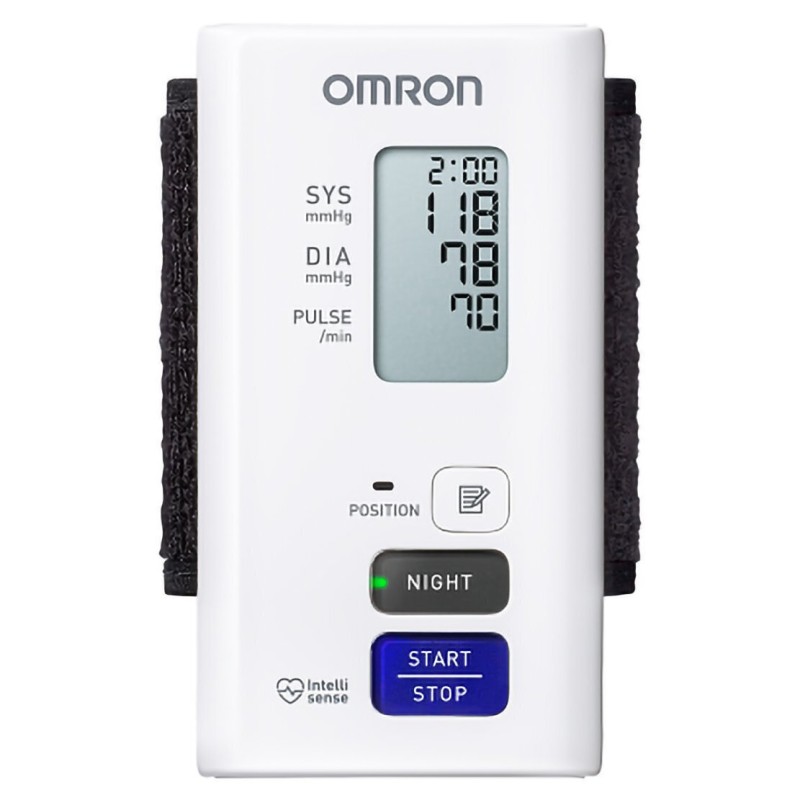 Omron NightView Ψηφιακό Πιεσόμετρο Καρπού με ανίχνευση Αρρυθμίας HEM-9601T-E
