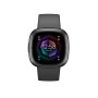 Fitbit Sense 2 Aluminium Αδιάβροχο Smartwatch με Παλμογράφο (Shadow Grey / Graphite)