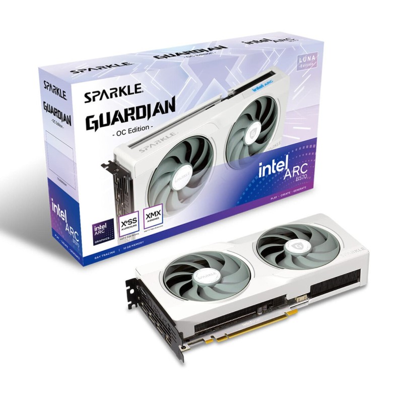 Sparkle ARC B570 10GB GDDR6 GUARDIAN LUNA OC Κάρτα Γραφικών SB570GW-10GOC