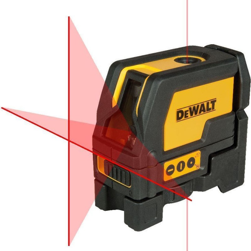 Dewalt Αυτορυθμιζόμενο Γραμμικό Αλφάδι Laser Κόκκινης Δέσμης 1.5V με Εύρος Εργασίας 50m