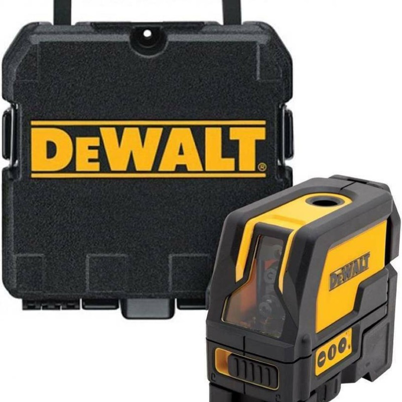 Dewalt Αυτορυθμιζόμενο Γραμμικό Αλφάδι Laser Κόκκινης Δέσμης 1.5V με Εύρος Εργασίας 50m