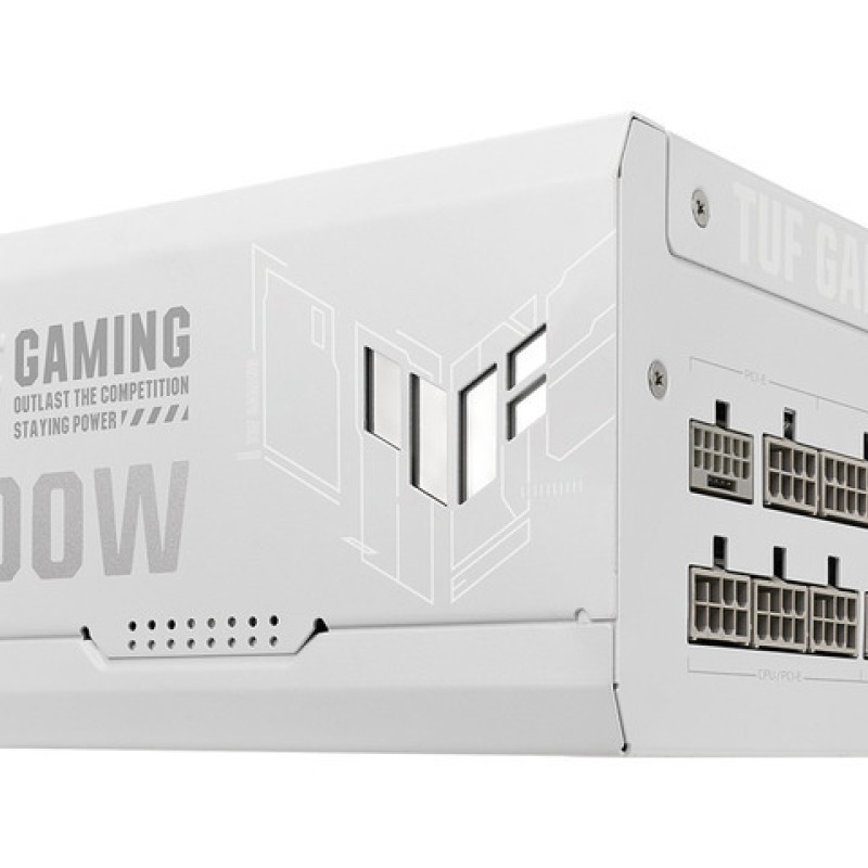 Asus TUF Gaming 1000 1000W Λευκό Τροφοδοτικό Υπολογιστή Full Modular 80 Plus Gold
