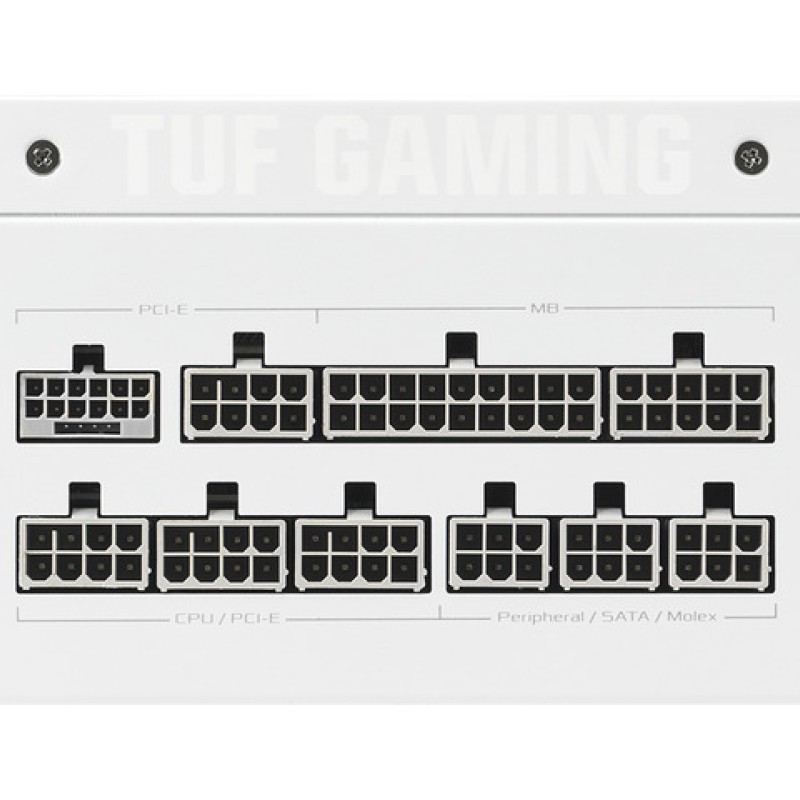 Asus TUF Gaming 1000 1000W Λευκό Τροφοδοτικό Υπολογιστή Full Modular 80 Plus Gold