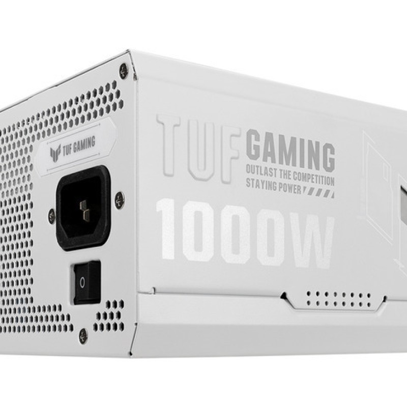 Asus TUF Gaming 1000 1000W Λευκό Τροφοδοτικό Υπολογιστή Full Modular 80 Plus Gold