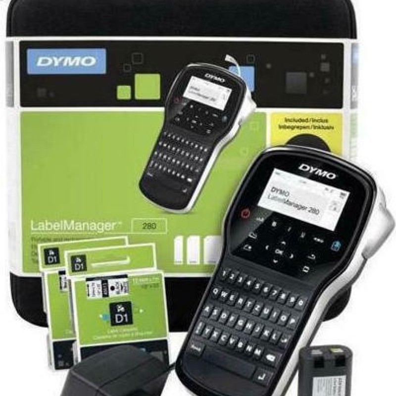 Dymo 420P ABC Ηλεκτρονικός Ετικετογράφος Χειρός σε Μαύρο Χρώμα S0915480