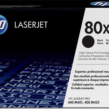 HP 80X Γνήσιο Toner Laser Εκτυπωτή Μαύρο High Yield 6900 Σελίδων (CF280X)