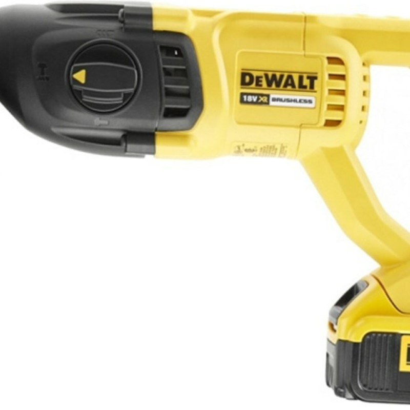 Dewalt DCH133M1 Κρουστικό Σκαπτικό Πιστολέτο Μπαταρίας Brushless 18V 1x4Ah με Υποδοχή SDS Plus DCH133M1