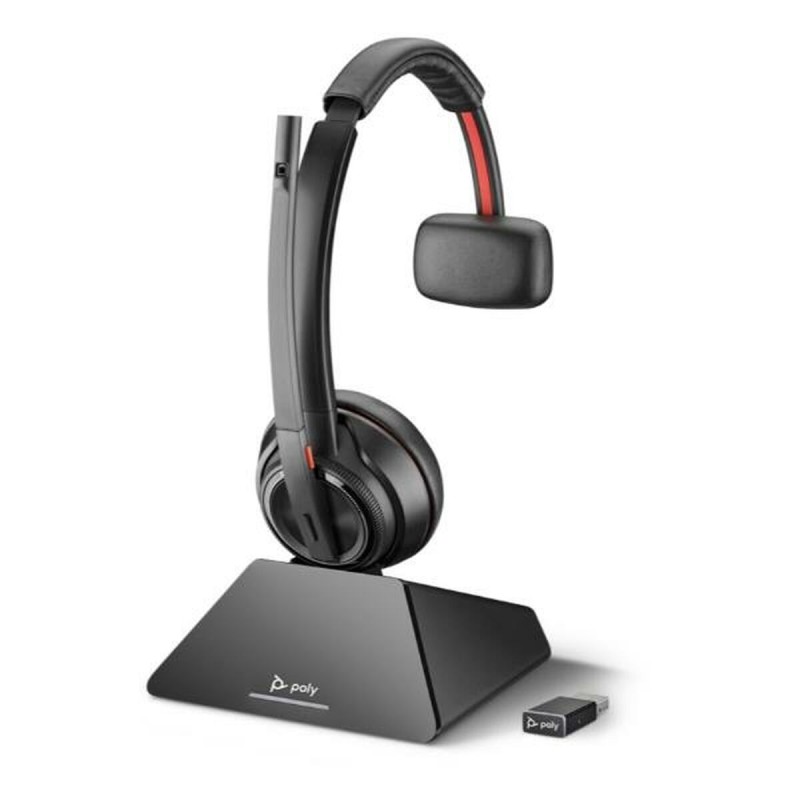 HP Savi 8210 UC Ασύρματα On Ear Multimedia Ακουστικά με μικρόφωνο και σύνδεση USB-A