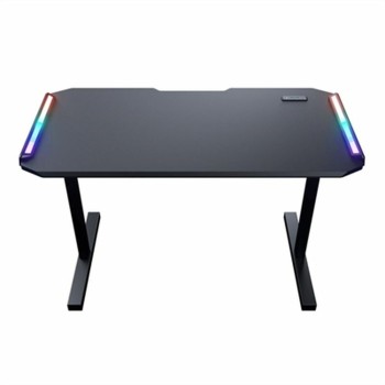 Γραφείο Gaming Ξύλινο Μαύρο με LED & USB θύρες 91.92x64.2x69.71εκ. 3M1202WB.0002