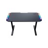 Γραφείο Gaming Ξύλινο Μαύρο με LED & USB θύρες 91.92x64.2x69.71εκ. 3M1202WB.0002