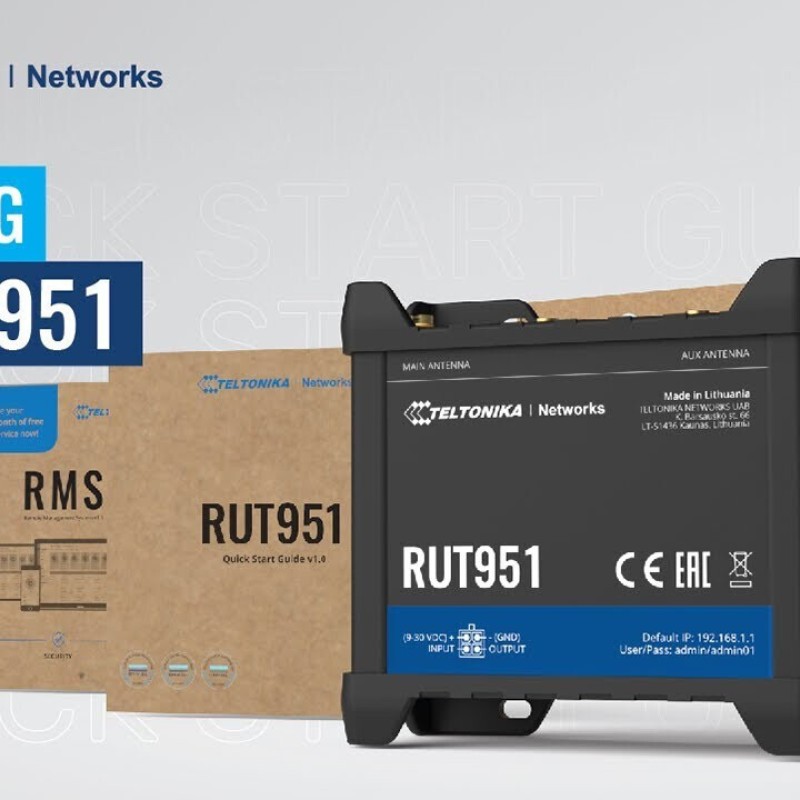 Teltonika RUT951 Ασύρματο 4G Mobile Router με 4 Θύρες Ethernet