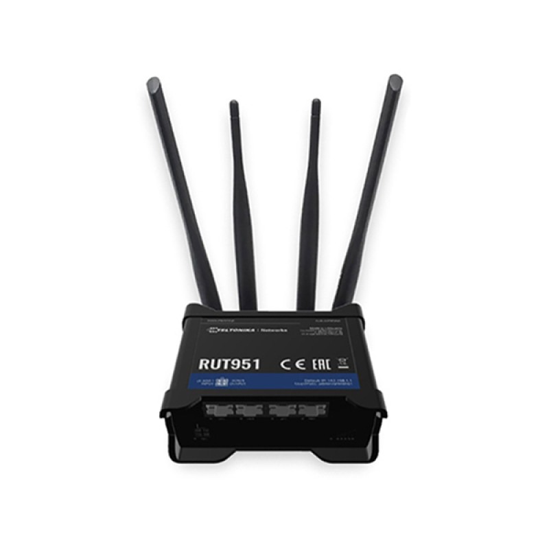 Teltonika RUT951 Ασύρματο 4G Mobile Router με 4 Θύρες Ethernet