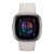 Fitbit Sense 2 Aluminium Αδιάβροχο Smartwatch με Παλμογράφο (Silver / White)