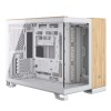 Corsair 2500X Gaming Micro Tower Κουτί Υπολογιστή με Πλαϊνό Παράθυρο White/Bamboo Wood