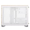 Corsair 2500X Gaming Micro Tower Κουτί Υπολογιστή με Πλαϊνό Παράθυρο White/Bamboo Wood
