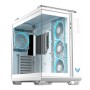 Asus TUF Gaming GT502 Horizon ARGB Midi Tower Κουτί Υπολογιστή με Πλαϊνό Παράθυρο White Edition
