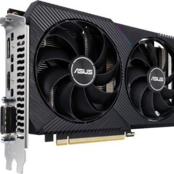 Asus GeForce RTX 3050 8GB GDDR6 Dual V2 OC Κάρτα Γραφικών 90YV0GH6-M0NA00
