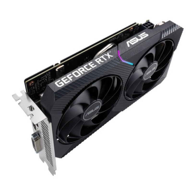 Asus GeForce RTX 3050 8GB GDDR6 Dual V2 OC Κάρτα Γραφικών 90YV0GH6-M0NA00
