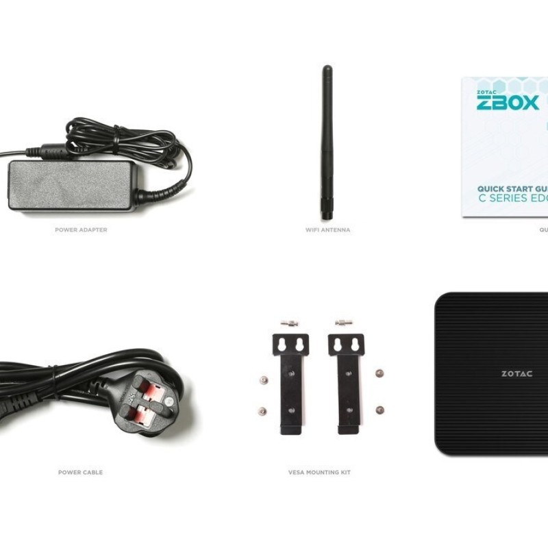 Zotac ZBOX Edge CI343 Barebone (N-series-N100)