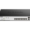 D-Link DGS-1100-10MPV2 Managed L2 PoE+ Switch με 8 Θύρες Gigabit (1Gbps) Ethernet και 2 SFP Θύρες