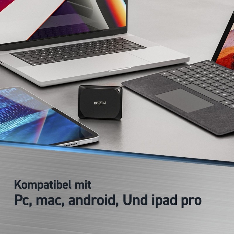 Crucial X10 Pro USB 3.2 Εξωτερικός SSD 2TB 2.5