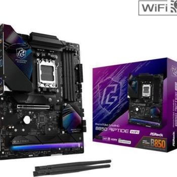 ASRock PHANTOM GAMING B850 Riptide WiFi Motherboard ATX με AMD AM5 Socket