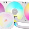 Corsair ICUE LINK TITAN 360 RX RGB Υδρόψυξη Επεξεργαστή Τριπλού Ανεμιστήρα 120mm για Socket AM4/AM5/1700 Λευκή