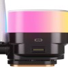 Corsair ICUE LINK TITAN 360 RX RGB Υδρόψυξη Επεξεργαστή Τριπλού Ανεμιστήρα 120mm για Socket AM4/AM5/1700 Λευκή