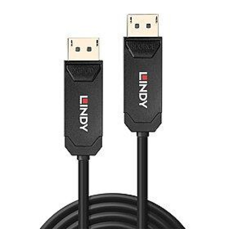 Lindy Cable DisplayPort male - DisplayPort male 30m Μαύρο (38523)