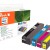 Peach Συμβατό Μελάνι Εκτυπωτή InkJet PI300 219ml Μαύρο 4τμχ PI300-750