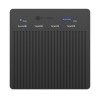 Icy Box Storage Docking Station Ib-4013mcl-c4 4-bays M.2 Nvme Ssds 1:3 Clone Usb4 Black