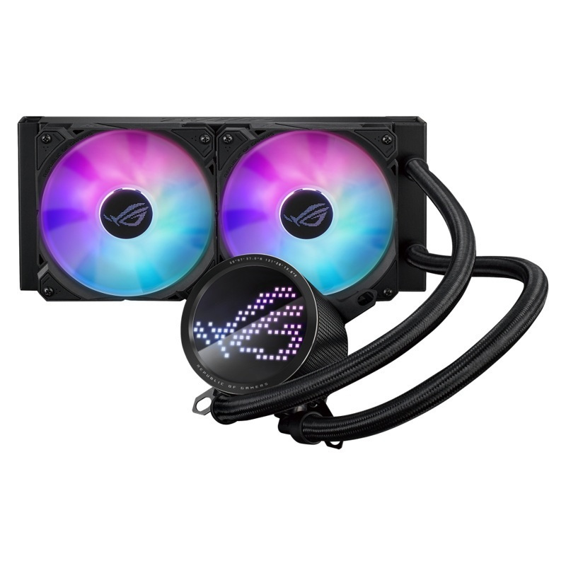 Asus ROG Ryuo III 240 ARGB Υδρόψυξη Επεξεργαστή Διπλού Ανεμιστήρα 120mm για Socket AM4/AM5/1700/1200/115x