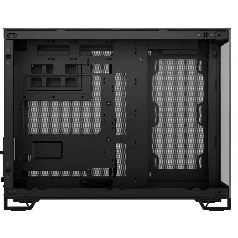 Corsair 2500X Gaming Mini Tower Κουτί Υπολογιστή με Πλαϊνό Παράθυρο Black/Obsidian Aluminum