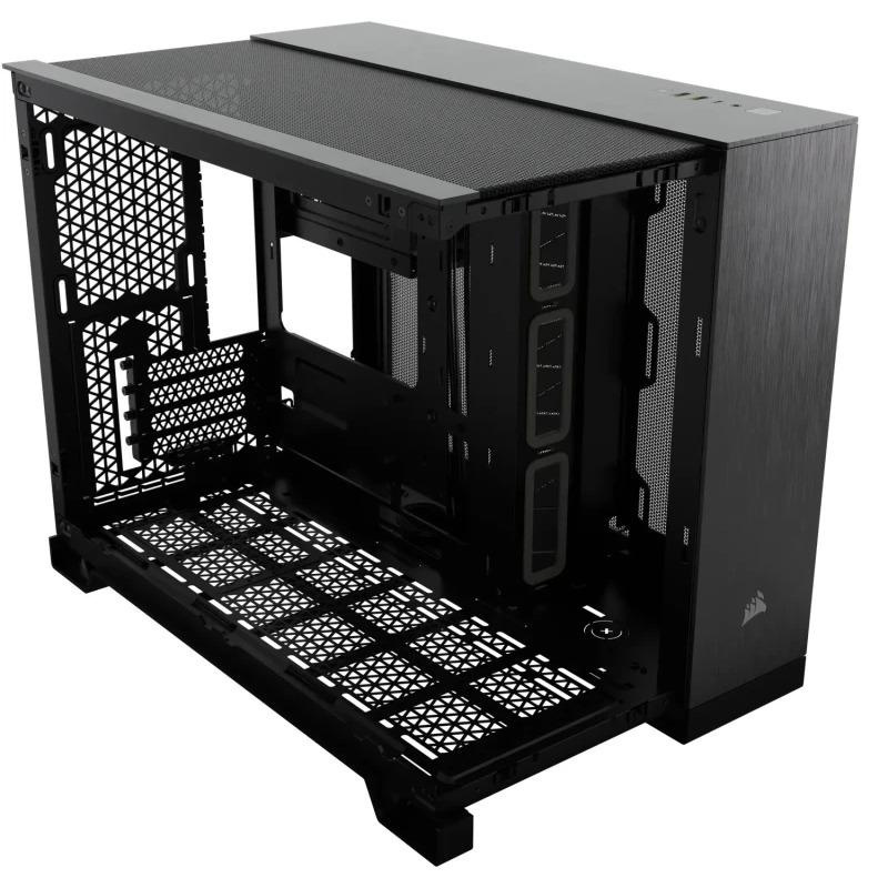 Corsair 2500X Gaming Mini Tower Κουτί Υπολογιστή με Πλαϊνό Παράθυρο Black/Obsidian Aluminum