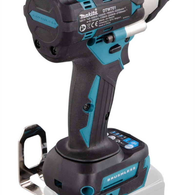 Makita DTW701Z Brushless Μπουλονόκλειδο Μπαταρίας 18V Solo με Υποδοχή 1/2