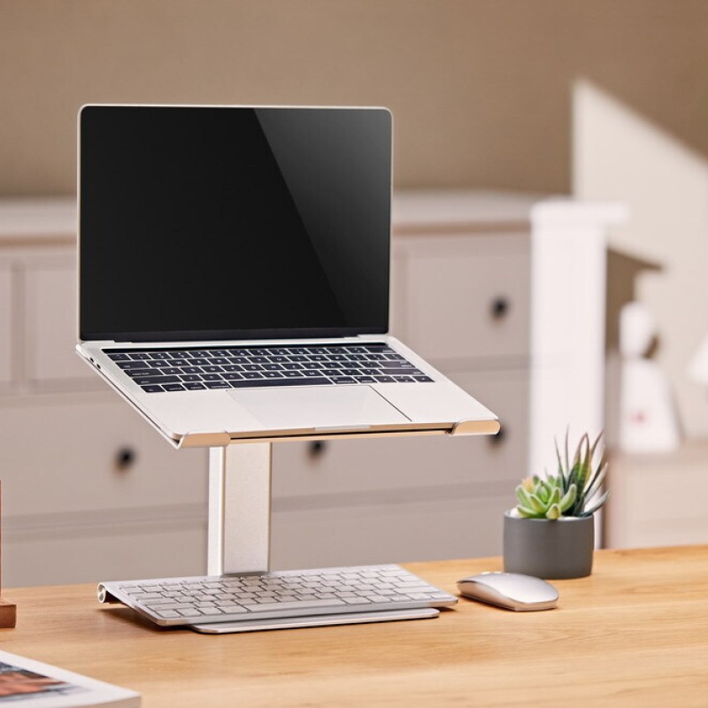 Gembird Βάση Στήριξης για Laptop Ασημί (NBS-D1-02)