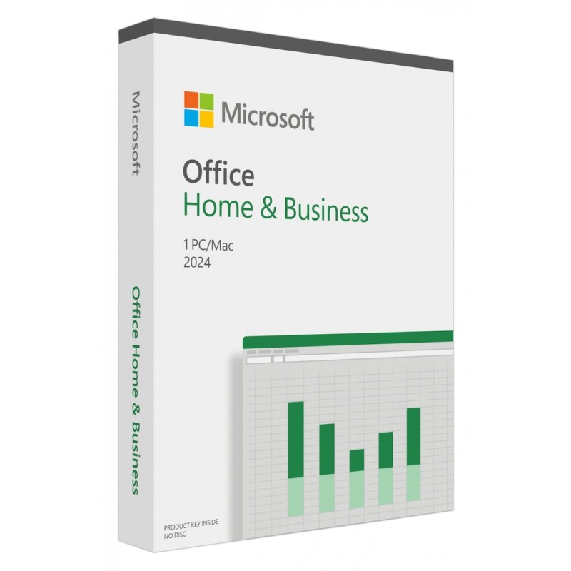 Microsoft Office Home & Business 2024 Αγγλικά συμβατό με Mac/Windows για 1 Χρήστη Eurozone Medialess P8 EP2-06631