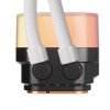 Corsair iCUE Link Titan RX RGB LCD Υδρόψυξη Επεξεργαστή Διπλού Ανεμιστήρα 120mm για Socket AM4/AM5/1700 Λευκή