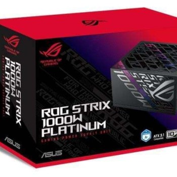 Asus ROG STRIX 1000 1000W Μαύρο Τροφοδοτικό Υπολογιστή Full Modular 80 Plus Titanium
