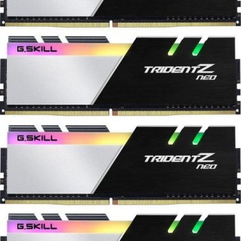 G.Skill Trident Z Neo DDR4 64GB RAM με 4x16GB Modules και Ταχύτητα 3600 για Desktop F4-3600C18Q-64GTZN