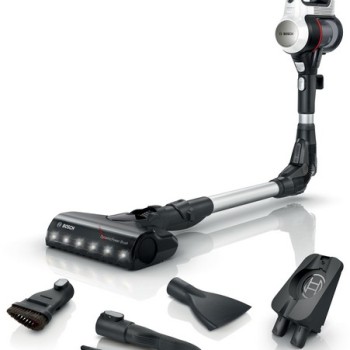 Bosch Unlimited 7 Επαναφορτιζόμενη Σκούπα 2 σε 1 Stick & Χειρός 18V White