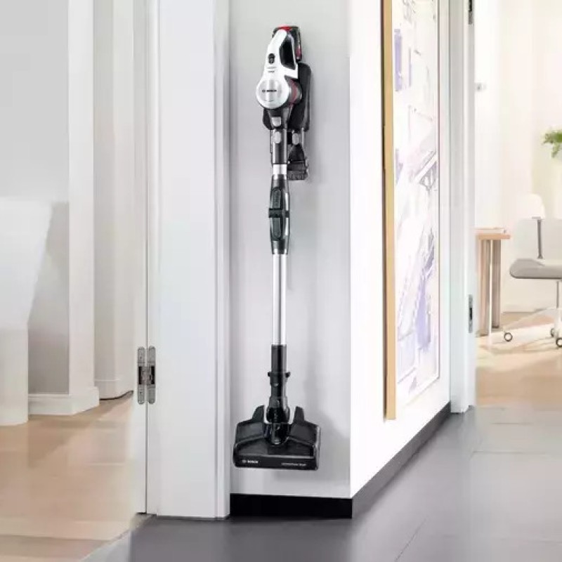 Bosch Unlimited 7 Επαναφορτιζόμενη Σκούπα 2 σε 1 Stick & Χειρός 18V White