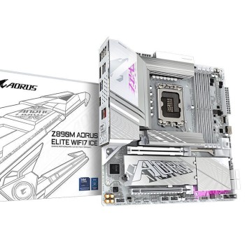 Gigabyte Z890M Aorus Elite Wifi 7 Ice Motherboard Micro ATX με Intel 1851 Socket
