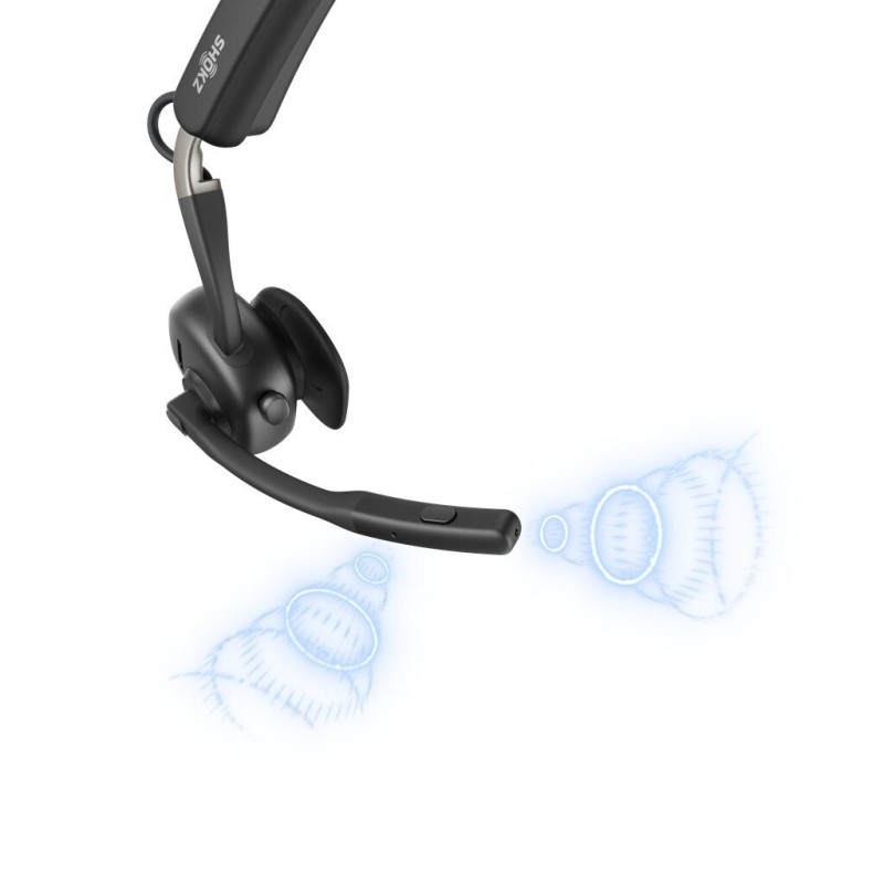 Shokz Openmeet Wireless Bluetooth Bone Conduction Videoconferencing Headset