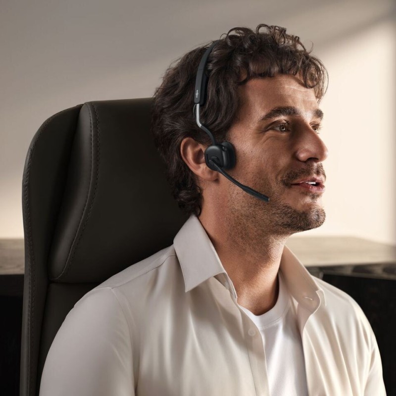 Shokz Openmeet Wireless Bluetooth Bone Conduction Videoconferencing Headset